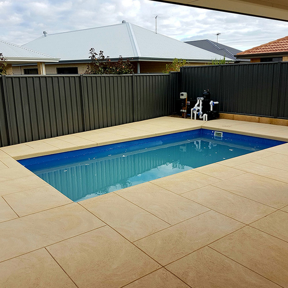 Liquid Limestone Pool edging Melbourne